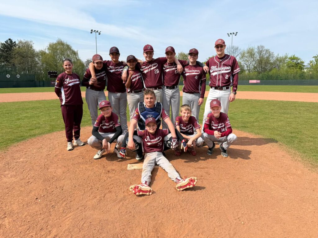 Das Jugend-Team der Berlin  Flamingos 2026