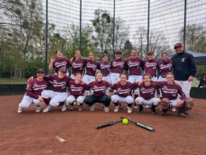 Die Softball-Spielerinnen des Berlin-Flamingos 2026