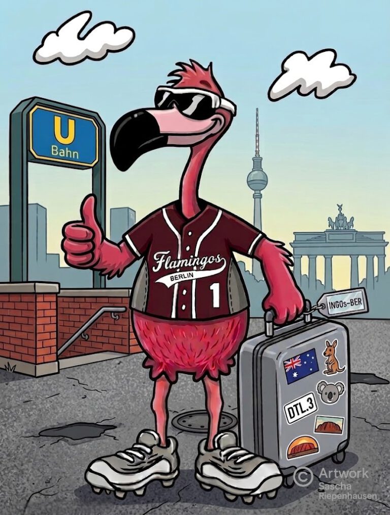 Ingo Flamingo zurück in Berlin